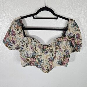 J.NNA Tapestry Corset Size M